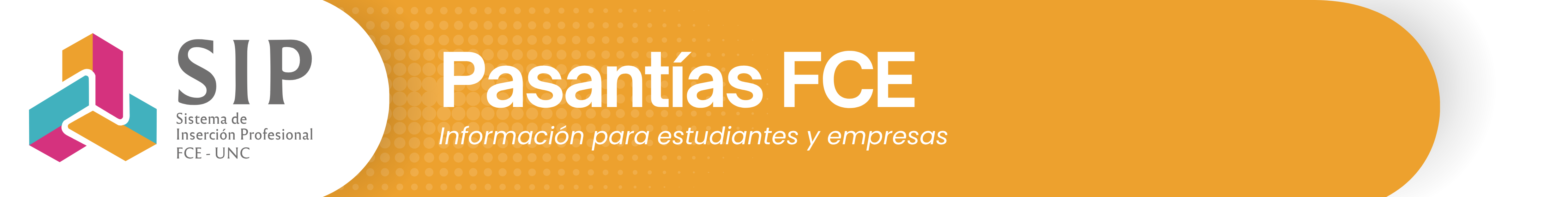 Banner SIP Pasantias FCE UNC