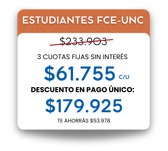 PRECIOS 2026 comex est